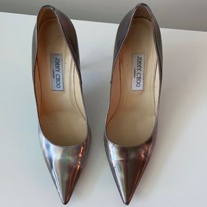 Jimmy Choo Love 100 patent pump size 39/9